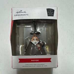 Hallmark Ornaments Mayor Figurine - Black and Gray